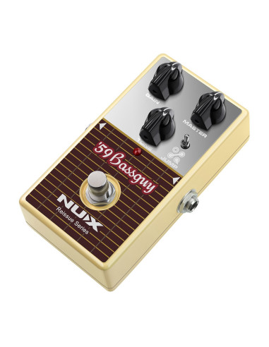 NUX '59 BASSGUY NRO-7 Pedal simulador de amplificador para guitarra