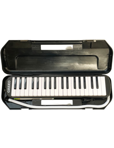 GREKO BM37K-ED Melódica de piano con 37 teclas y estuche duro