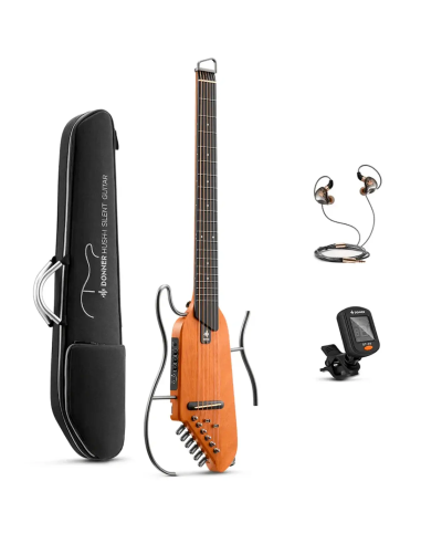 Kit DONNER HUSH-I SE N EC6998 Guitarra acústica silenciosa