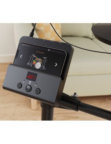 NUX DM-110 All Mesh – Batería Digital Portátil con USB y App Exclusiva