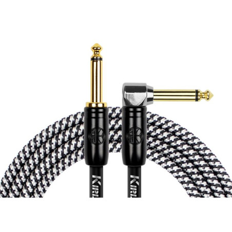 KIRLIN IW-242 BGC BKB Cable para instrumentos con plug angular