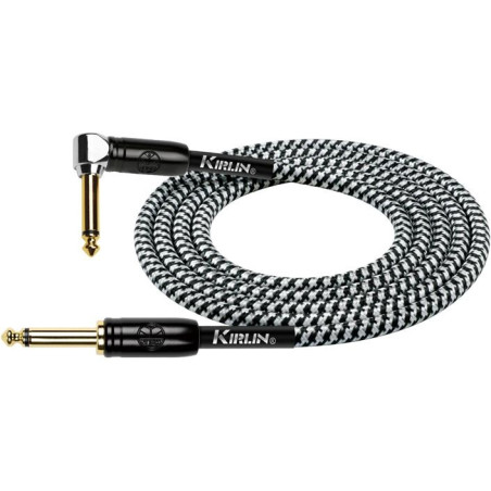 KIRLIN IW-242 BGC BKB Cable para instrumentos con plug angular