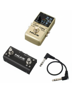 NUX LOOP CORE DELUXE Pedal grabador de loops con USB para guitarra electrica