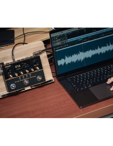 NUX AMP ACADEMY STOMP NMA-3APP Pedal simulador de amplificadores para guitarra eléctrica