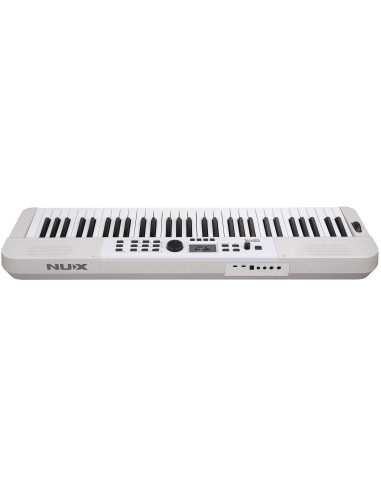Teclado portátil NUX NEK‑110 – 61 teclas, 700 sonidos, batería recargable Bluetooth