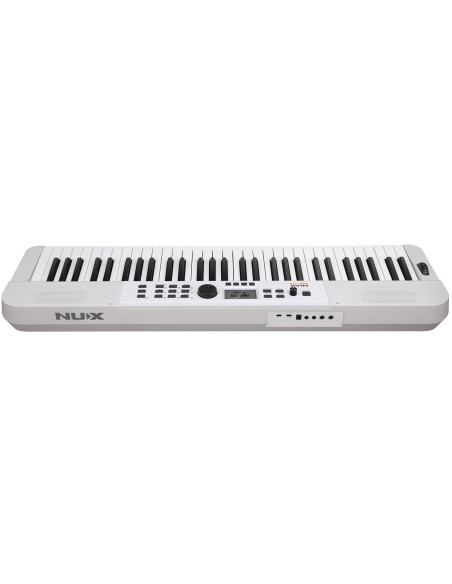 Teclado portátil NUX NEK‑110 – 61 teclas, 700 sonidos, batería recargable Bluetooth