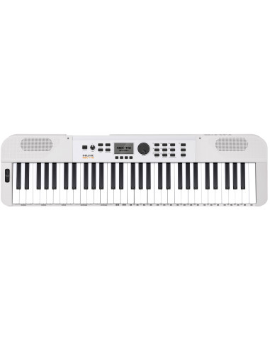Teclado portátil NUX NEK‑110 – 61 teclas, 700 sonidos, batería recargable Bluetooth