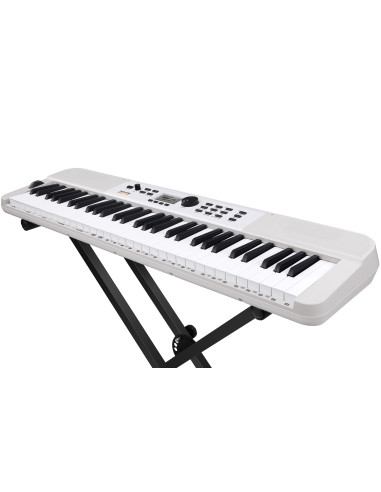 Teclado portátil NUX NEK‑110 – 61 teclas, 700 sonidos, batería recargable Bluetooth