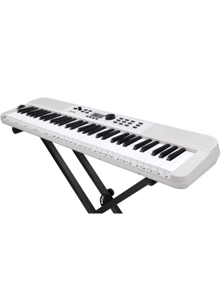 Teclado portátil NUX NEK‑110 – 61 teclas, 700 sonidos, batería recargable Bluetooth
