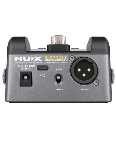 NUX B-6 PRO Transmisor Inalámbrico para Saxófon parte trasera