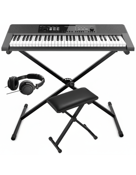 DONNER EC6724 DEK-620 BUNDLE Kit de teclado con accesorios
