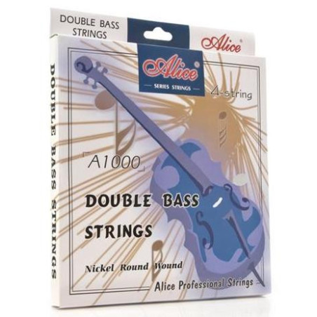ALICE A1000 3/4 Encordado completo para contrabajo