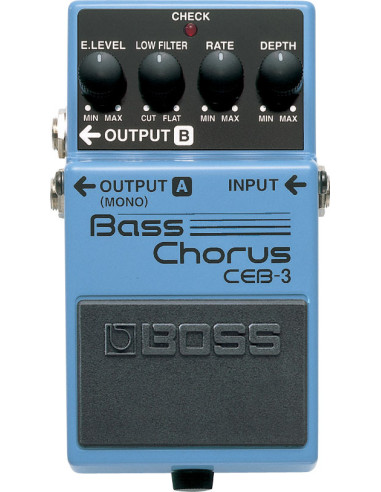 Pedal de efecto para bajo BOSS CEB-3 BASS CHORUS