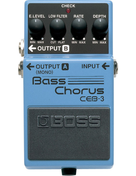 Pedal de efecto para bajo BOSS CEB-3 BASS CHORUS