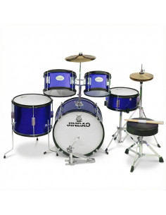 JIMBAO JBJ-104-6 BL Bateria con platillos para niños