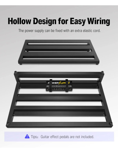 DONNER EC916 DB3 Pedalboard para pedales de efectos