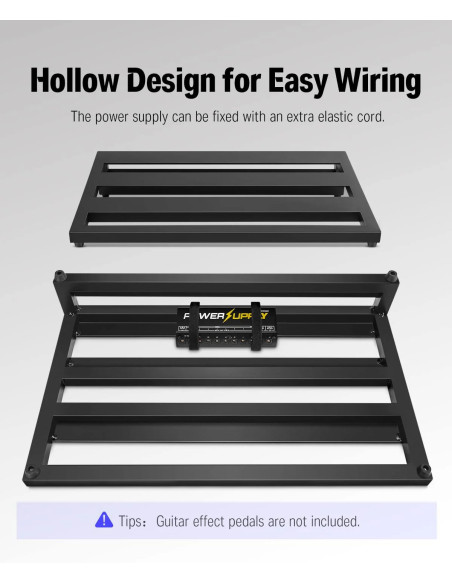 DONNER EC916 DB3 Pedalboard para pedales de efectos