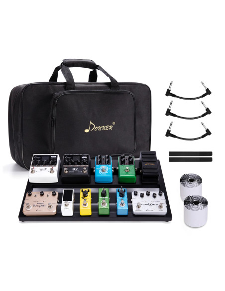 DONNER EC916 DB3 Pedalboard para pedales de efectos