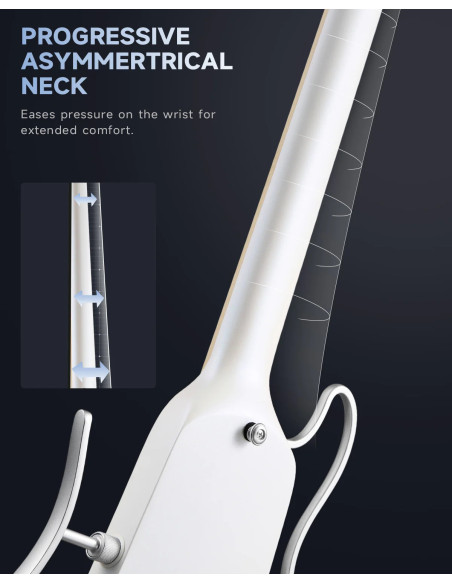 Donner HUSH-X Natural EC6808 | Guitarra headless de viaje