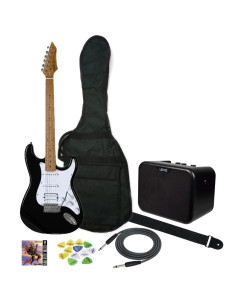 KIT GUITARRA DEVISER LG2S BK Con amplificador y accesorios