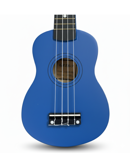 Ukulele Greko KU100-BL Soprano | Diseño azul mate