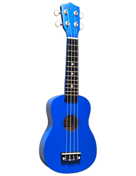 Ukulele Greko KU100-BL Soprano | Diseño azul mate