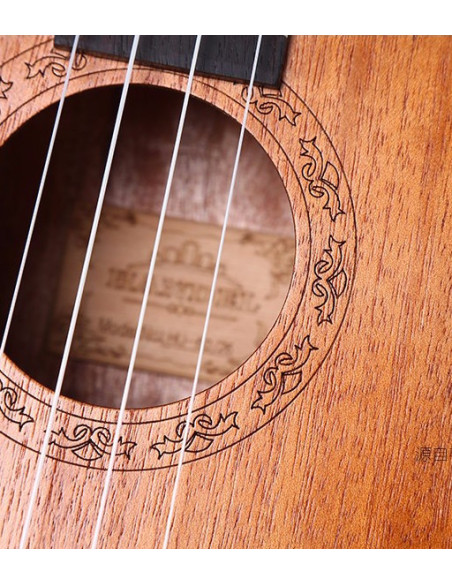 Ukelele concierto Handel Hu60-23 en caoba con acabado natural