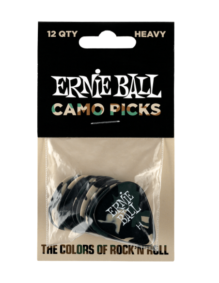 ERNIE BALL P09223 HEAVY Set de 12 pajuelas para guitarra