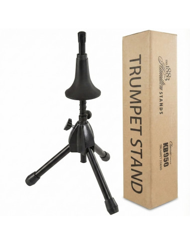 Atril Hamilton KB-950 para Trompeta - Ajustable, Cómodo y Resistente