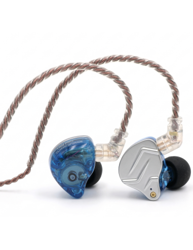 KZ ZSN PRO BLUE Audífonos Híbridos - Sonido Profesional y Aislante