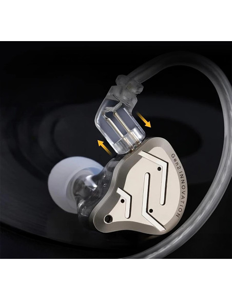KZ ZSN PRO 2 GOLDEN - Audífonos Híbridos de Alta Fidelidad