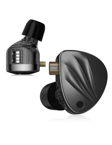 KZ Krila Audífonos In-Ear HiFi Híbridos con Tuning Switch
