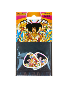 Jim Dunlop JHP02M Jimi Hendrix Bold As Love Medium x6 | Púas para Guitarra