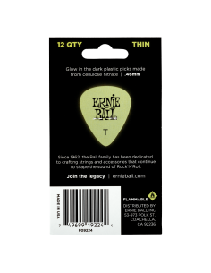 ERNIE BALL P09224 THIN Set de 12 pajuelas para guitarra 2