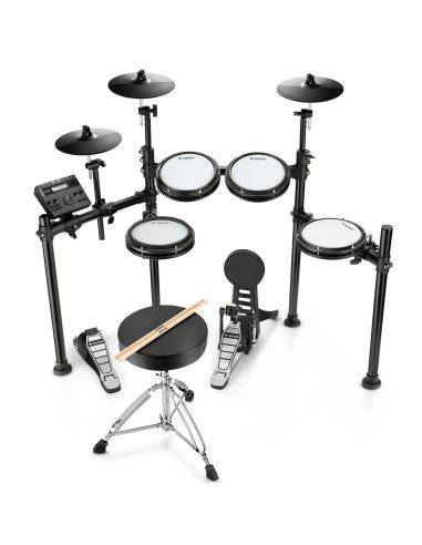 Donner DED-200 EC3130 Batería Electrónica con Pads de Malla y USB MIDI