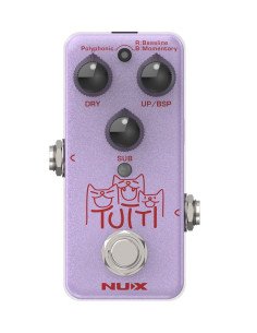 NUX NPO-2 TUTTI POLYPHONIC OCTAVE Pedal de efecto para guitarra