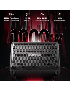 DONNER EC7094 DDA-1000 Amplificador para bateria electronica 2
