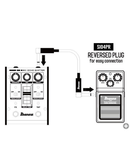 IBANEZ SI04PR Cable para pedales de efectos