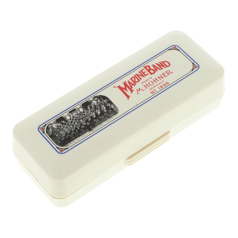 HOHNER MARINE BAND EN G Armonica diatonica con estuche duro