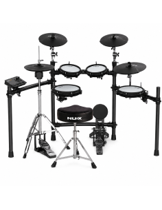 Kit de Bateria Eléctronica NUX DM-310H + Silla NDT-03