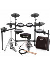 Kit de Bateria Eléctronica NUX DM-310H + Amplificador PA-50 + Silla NDT-03