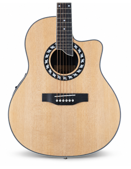 VORSON VAC41 Guitarra acústica con espalda en fibra