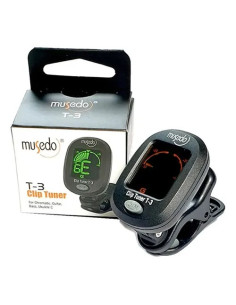 MUSEDO T-3 Afinador cromatico para instrumentos musicales 2