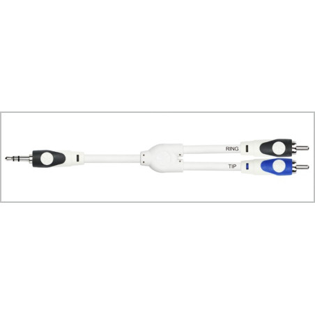 KIRLIN YE-3643M Cable plug a rca de 3 metros