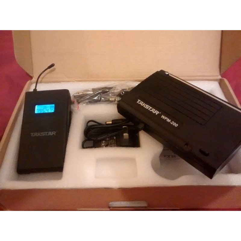 TAKSTAR WMP-200 Sistema de monitoreo inalambrico para conciertos y estudios