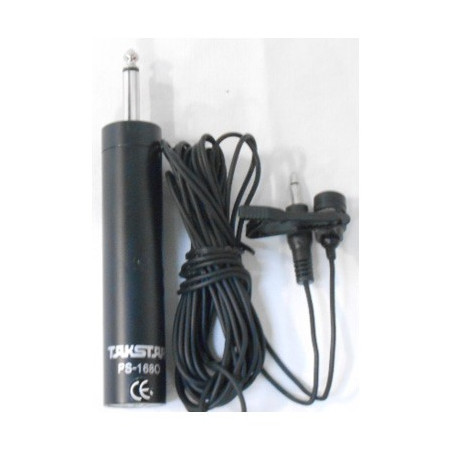 TAKSTAR TCM300P Microfono de solapa de condensador para voces