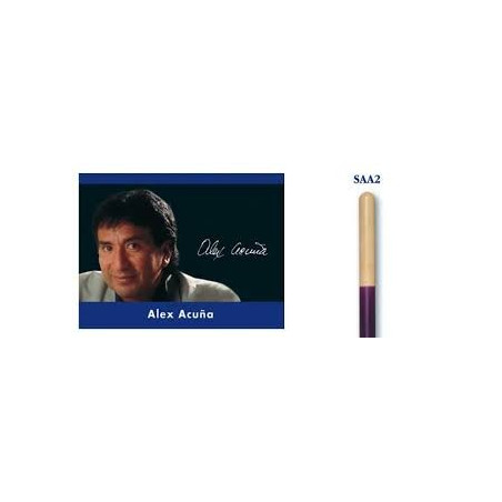 VIC FIRTH SAA2 Baquetas alex acuña "el palo" para timbales en color púrpura