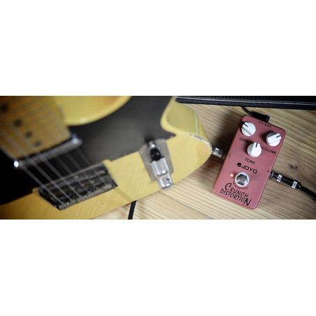 JOYO JF03 CRUNCH DISTORTION Pedal de efecto para guitarra eléctrica