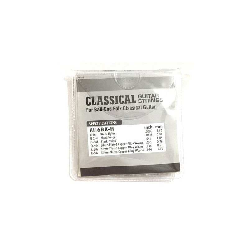 ALICE A107C Encordado en Nylon de colores para guitarras acustica