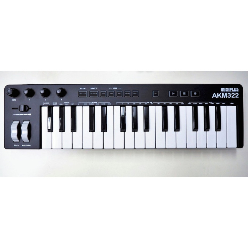 MIDIPLUS AKM320 Teclado controlador Usb de 32 teclas 